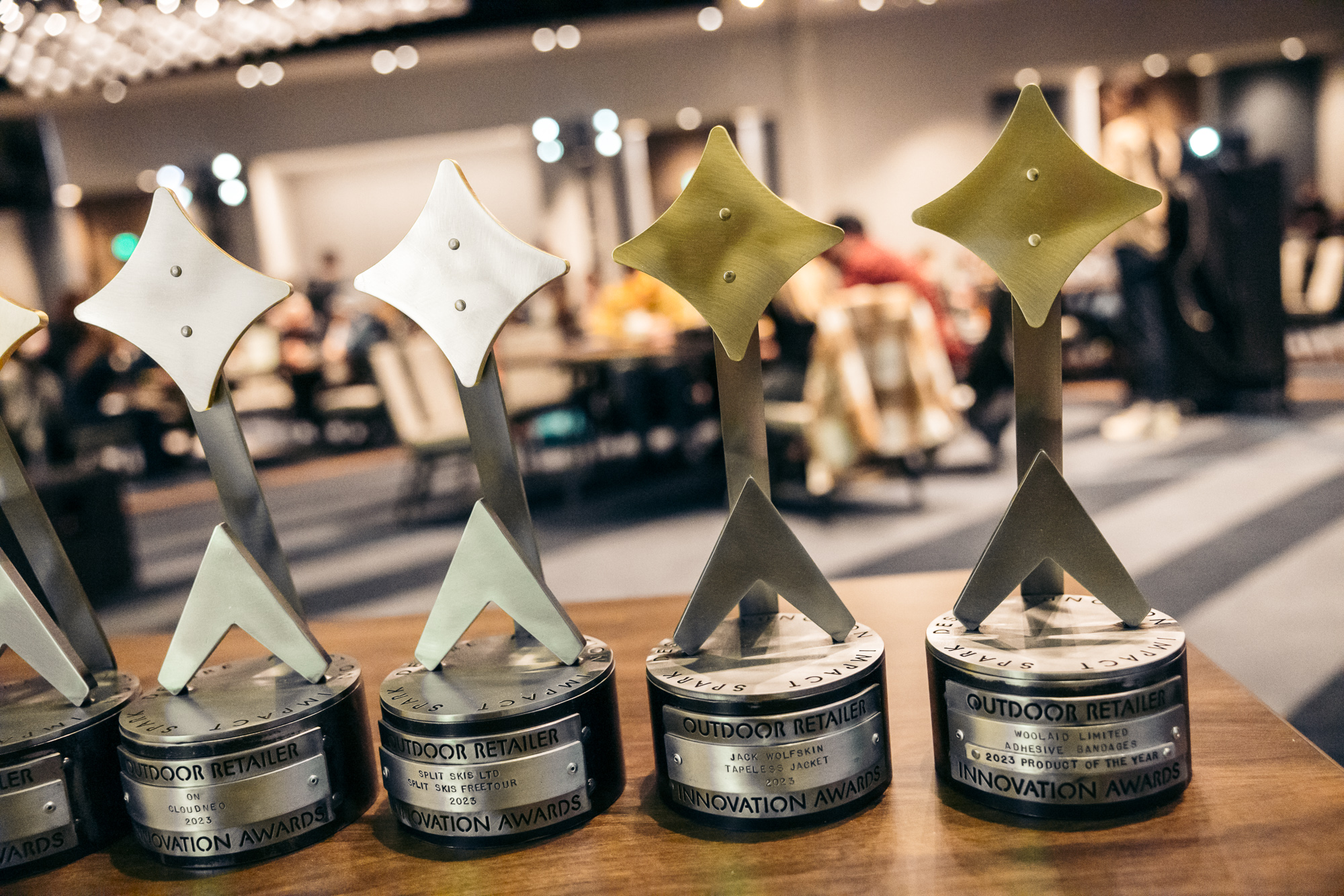 Outdoor Retailer Innovation Awards Trophies